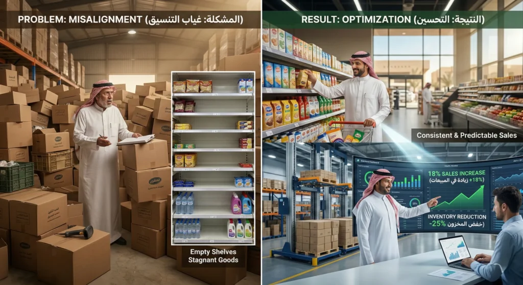 Case Study 1 FMCG Retail Transformation Riyadh Saudi Arabia
